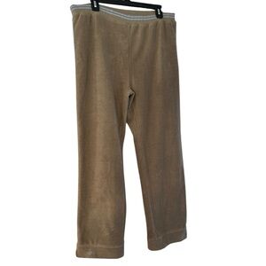 Horny Toad Fleece Tan Pants Casual Sweats Size L